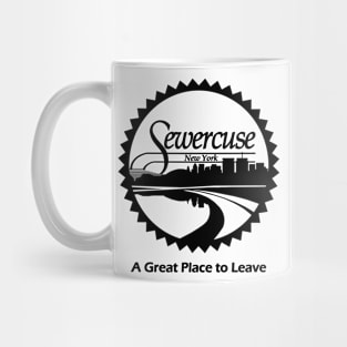 Sewercuse Logo black text Mug